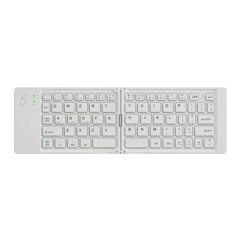 

Новая мини-складная беспроводная клавиатура, тонкая портативная Bluetooth-клавиатура, перезаряжаемая складная клавиатура для IOS Windows Android