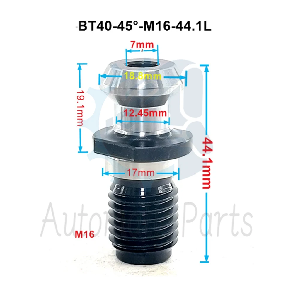 BT40 BT50 CAT40 Pull Stud Spindle Gripper Pull Claw CNC Tool Holder Retention Knob For MAZAK CNC Machining Center Lathe Spindle