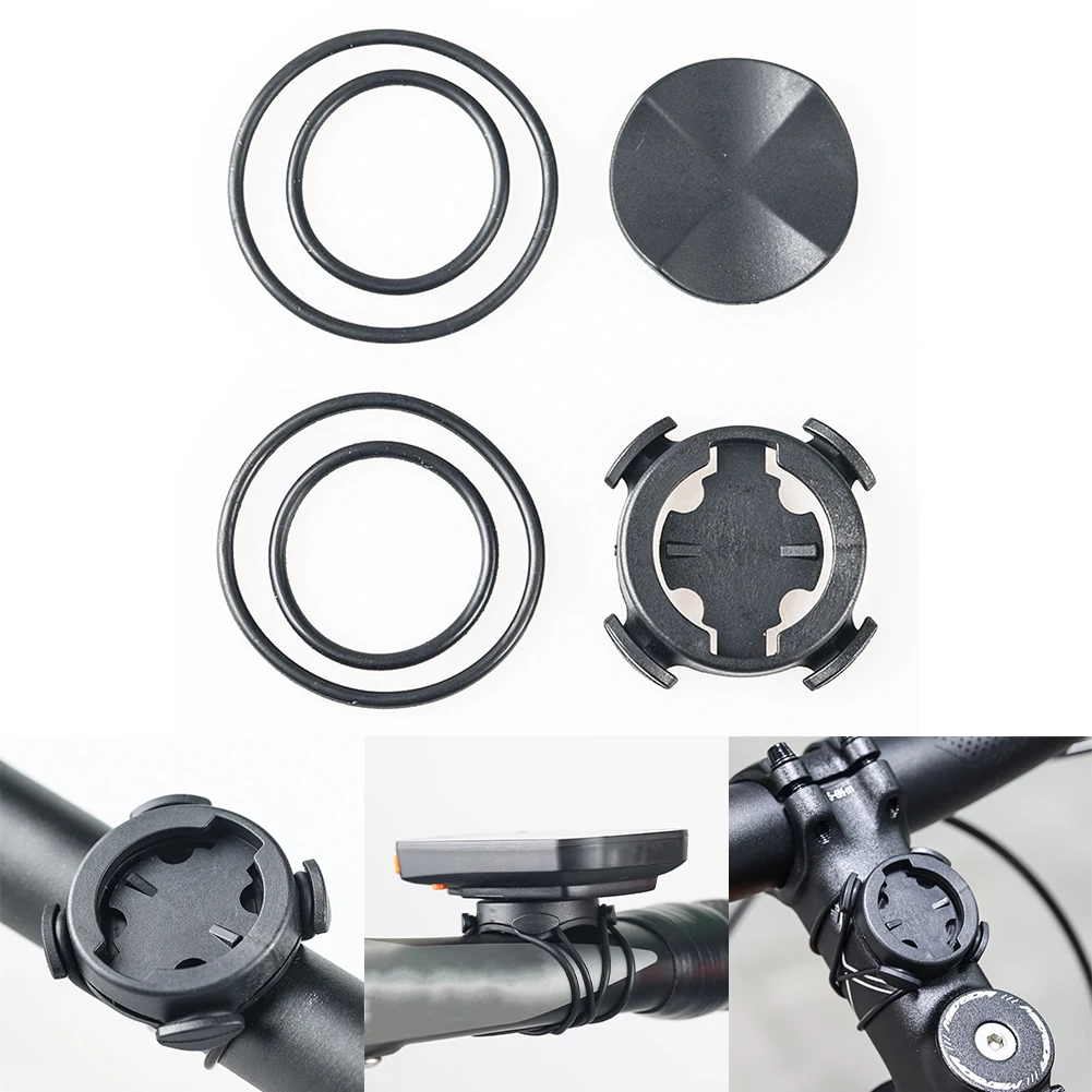 

Bike Computer Holder Stopwatch Base Black Cycling Mount Strap Accessories Nylon Silicone For Bryton R320/R420/750