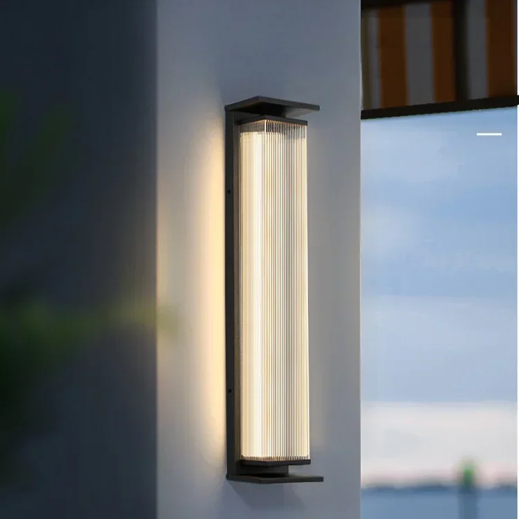 Outdoor Waterproof Wall Lamp Outdoor Terrace Hotel Villa Entrance Modern Minimalist Courtyard Lamp Wall Lamp