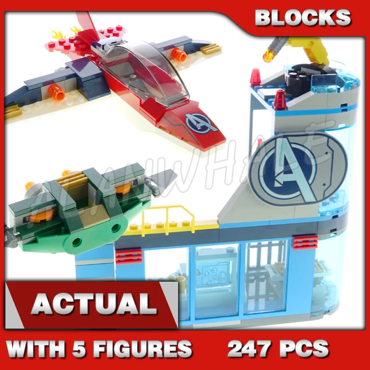 

247pcs Super Fighter Revenger Wrath of God Tower Jet Plane Glider 11560 Building Blocks Toy Compatible With Model