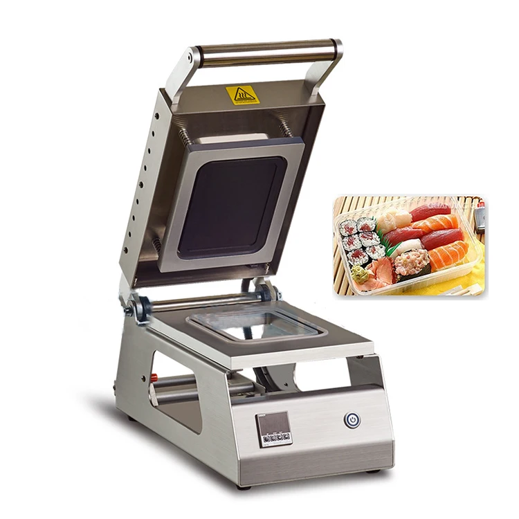 For Lunch box sealing machine food tray sealing machine heat tray sealer