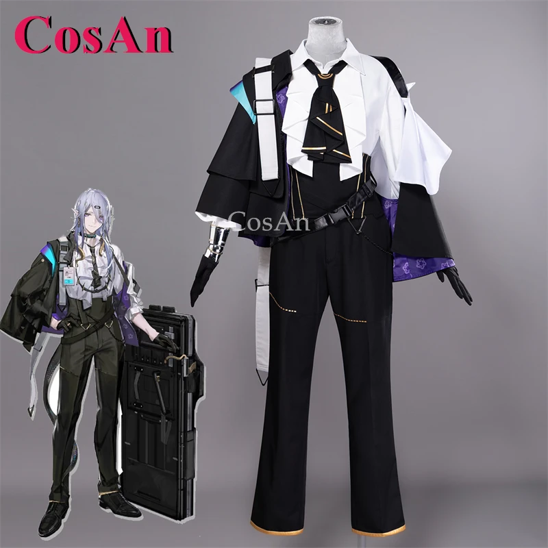 Disfraces de Cosplay de Arknights Shalem de CosAn, Uniformes de Moda, Conjunto Completo, Ropa para Juego de Roles en Fiestas de Halloween, Tallas S-XL, Nuevo
