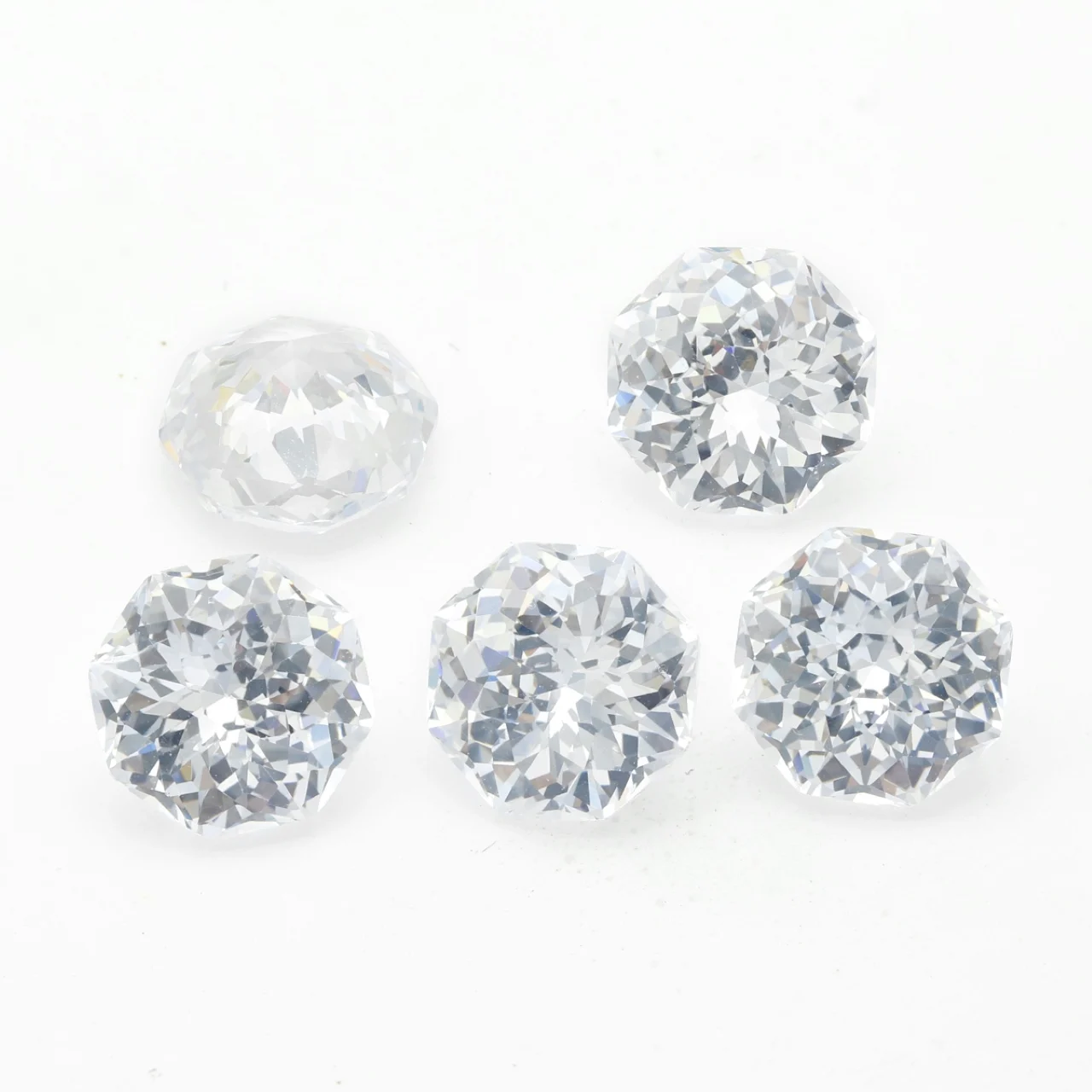 

YinZheng White CZ AAAAA Grade Shape Stars Cutting Cubic Zirconia Synthetic Zircon Stone For Jewelry Making