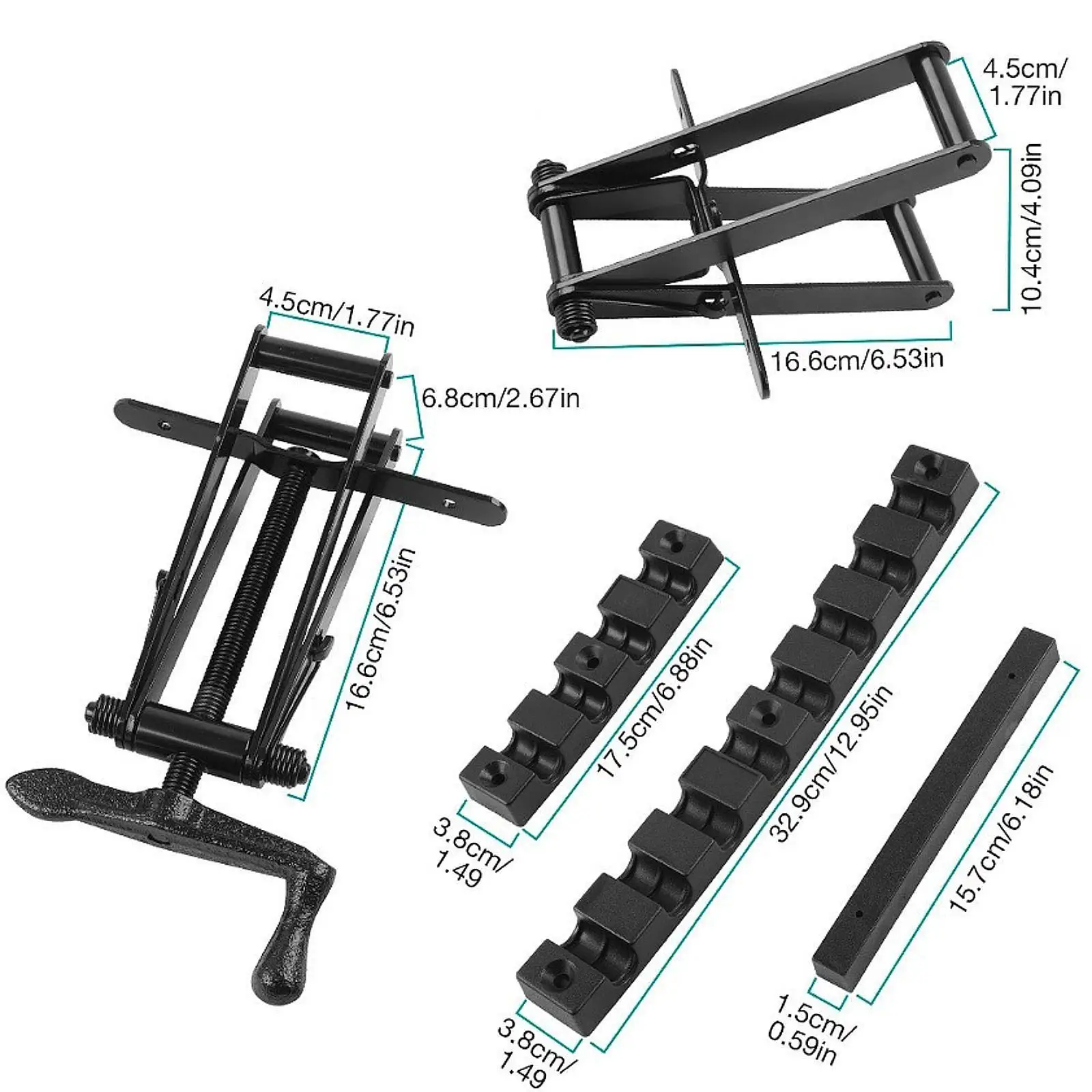 

Portable Wood Panel Fixing Clamp Bend Resistant Bar Clamps for Carpentry Cabinet Assembly Projects