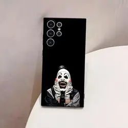 Horror Movie Terrifier Phone Case For S23 Samsung S24 Ultra S22 S20 Fe S21 Plus Galaxy A54 A34 A24 A53 M54 Note 20 Cover