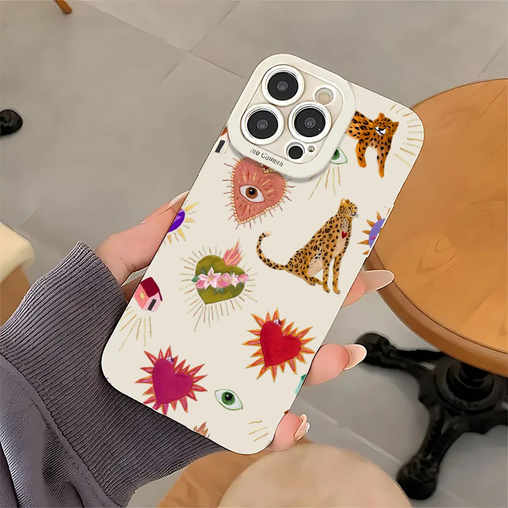 Trendige Handyhülle für Samsung Galaxy S26 S25 S24 S23 Ultra S22 S21Plus FE A57 A56 A55 A54 A53 A36 A35 A34 5G TPU-Cover – Detail 2