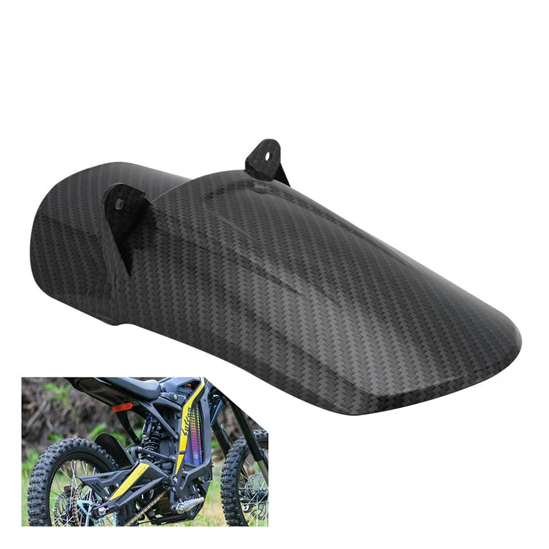 

for Sur-Ron Surron S X Motorcycle Shock Absorbing Caseimitation Carbon Fiber Rear Wheel Fenderrear Shock Absorber Fender