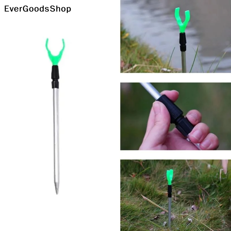 Fishing Rod Telescopic - Nieuwe 1-delige aluminiumlegering telescopische hengelhouder met