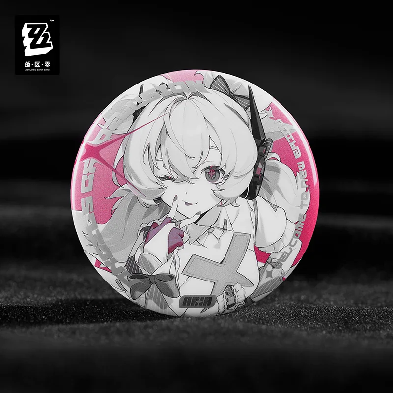 Official Zenless Zone Zero Gaming Merchandise Cartoon Characters Cosplay Sunna Aria Reflection Badge Christmas Gifts