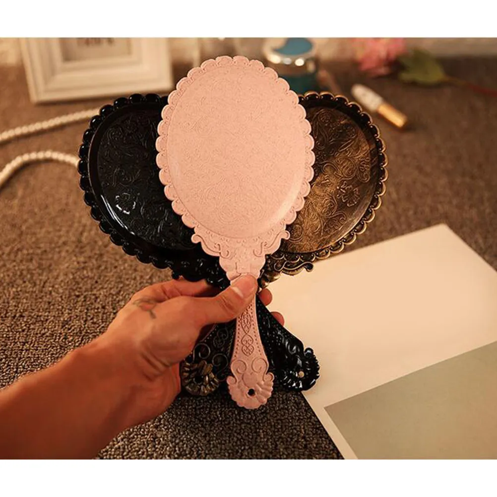 espelho-de-maquiagem-portatil-2-pecas-vintage-espelho-portatil-com-relevo-leve-para-mesa-de-penteadeira