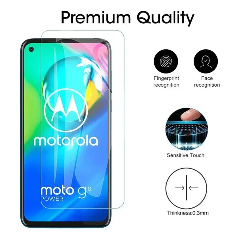 Tempered Glass Screen protector For Motorola Moto G6 Plus G5s Plus G4 Plus Premium Clarity Screen Protectors For Moto E7 Plus E4