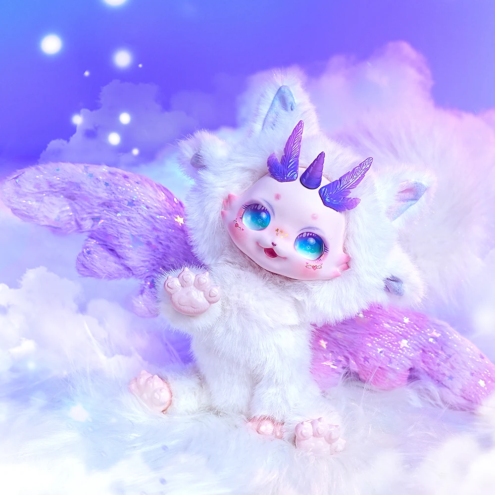 Dream Fairy BJD fantasy creature MAYTREE Plush Moving Joint Doll Kawaii Surprise Gift Decoration Series Plush Toy Collection