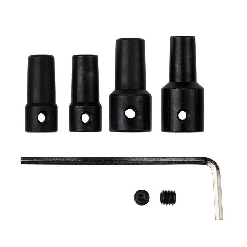 B10/B12 Electric Drill Chuck Clamping Range 0.6-6mm Taper Mounted Quick Change Chuck Keyless 4-10mm Shaft for Micro Motor Drill