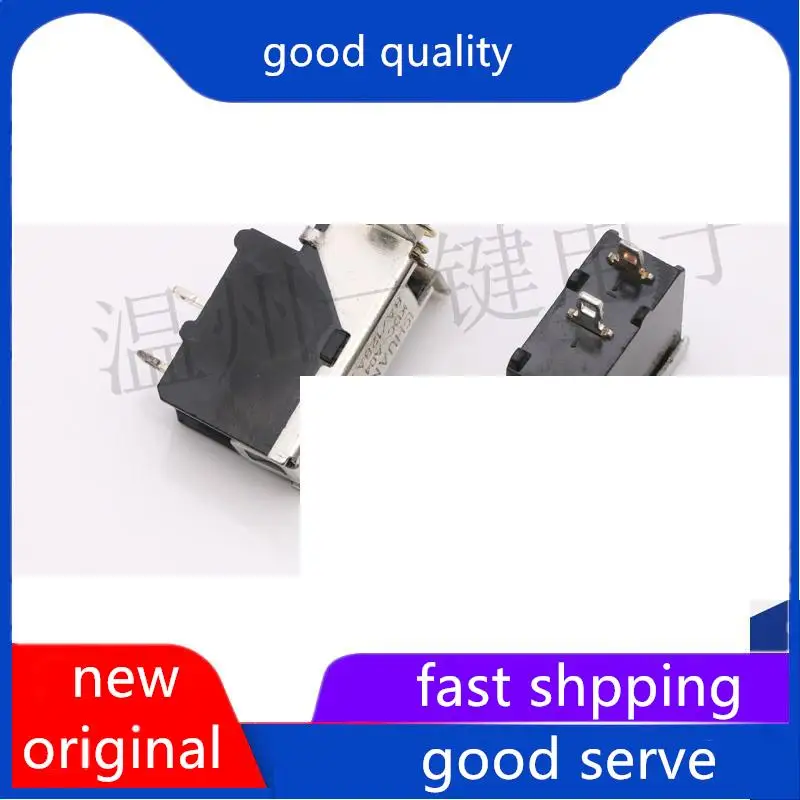 

10pcs original new KDC-A10-1 large power switch two pin self-locking button KDC-A04 T85 range hood disinfection cabinet switch