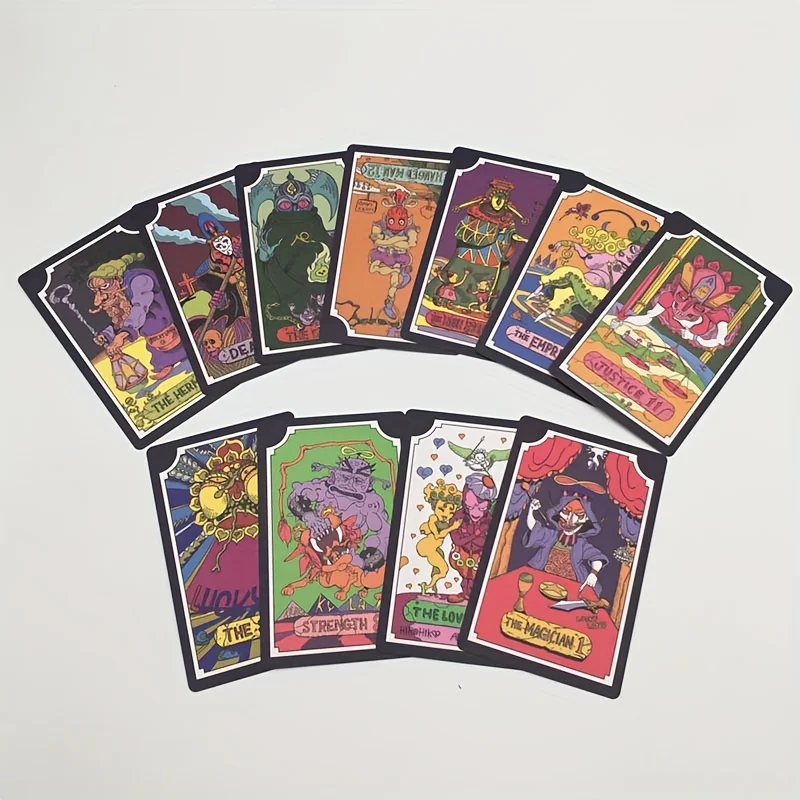 Bizarre Adventure Board Game Divination Entertainment Party JoJo Anime Tarot Card 31 Pieces