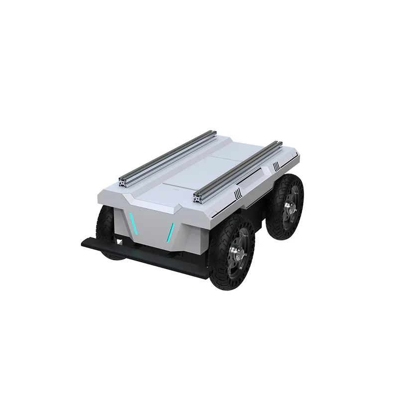 

Rotate in place, four-wheel differential wire-controlled chassis, smart car, laser navigation, driverless, handling car