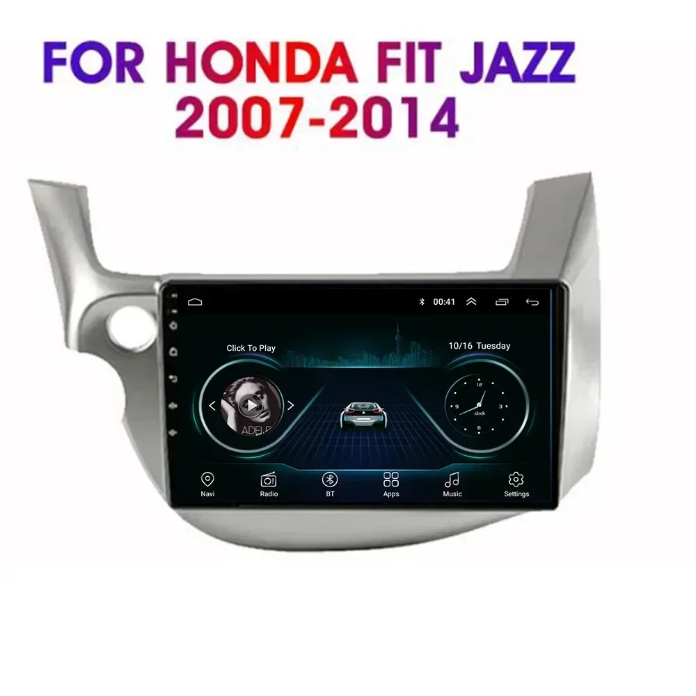 

9 "2 Din Android 13 автомобильный радиоприемник для Honda JAZZ 2007-2013 мультимедийный плеер 2din Carplay стерео GPS DVD головное устройство камера