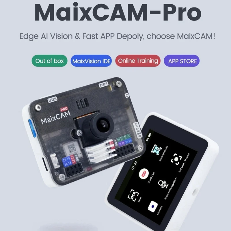 لوحة تطوير AI MaixCAM Pro RISC-V لوحة تطوير AI NPU Vision Camera معالجة Lmage