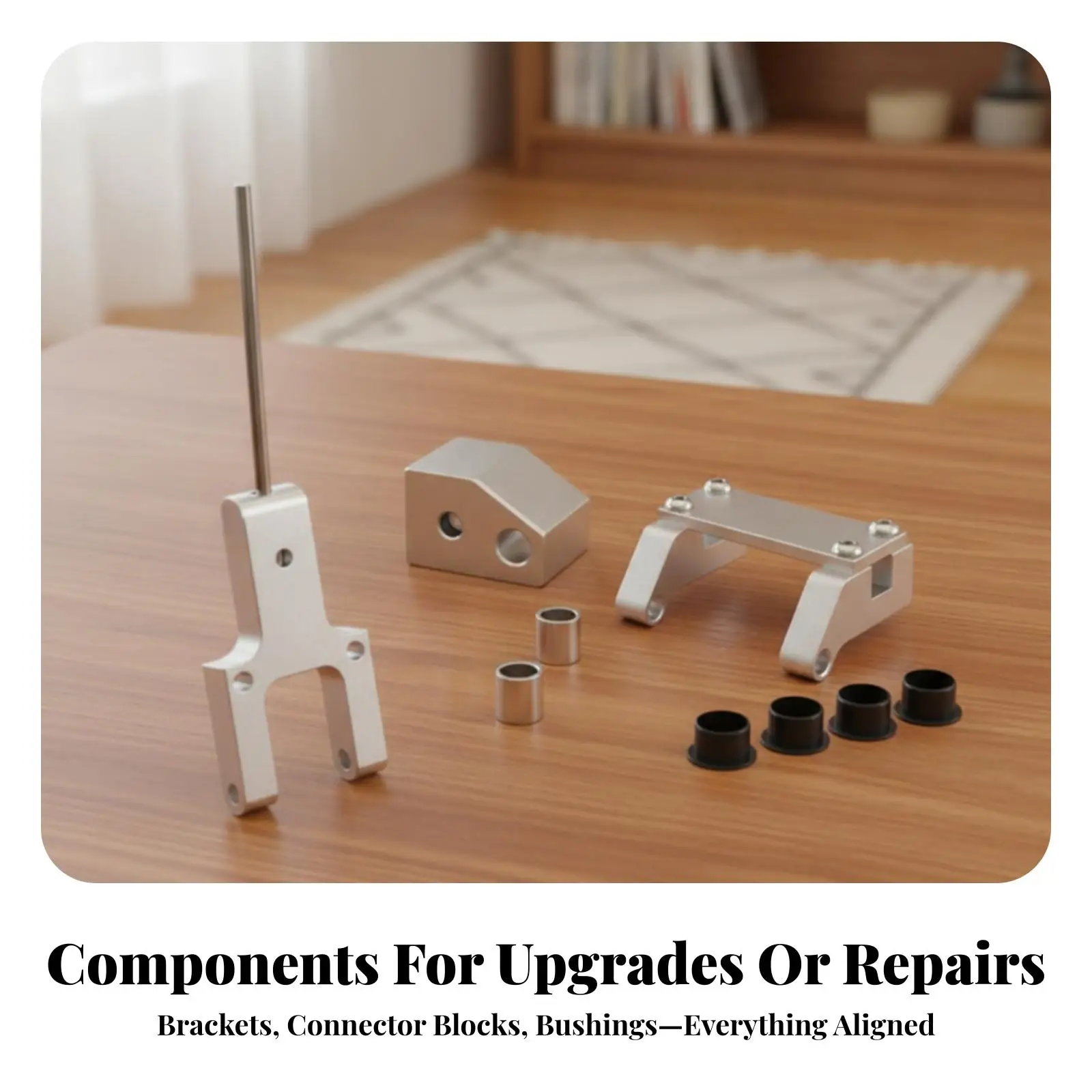 Power Recliner Mechanism Aluminum Alloy Replacement Part for Sofa Chair Linkage Assembly with Mounting Bracket Repair