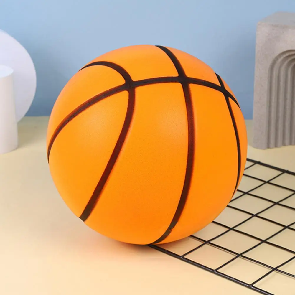 

Silent Play Sports Ball Noise-reducing Basketball High Rebound Indoor Silent Basketball for Kids Dribbling Training Low for Boys