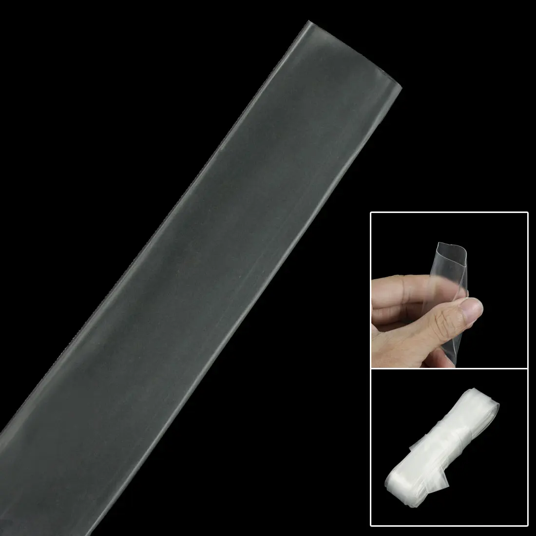 rate 2:1 1.5-50mm Dia Clear Polyolefin Heat Shrinkable Tube 1-10Meter