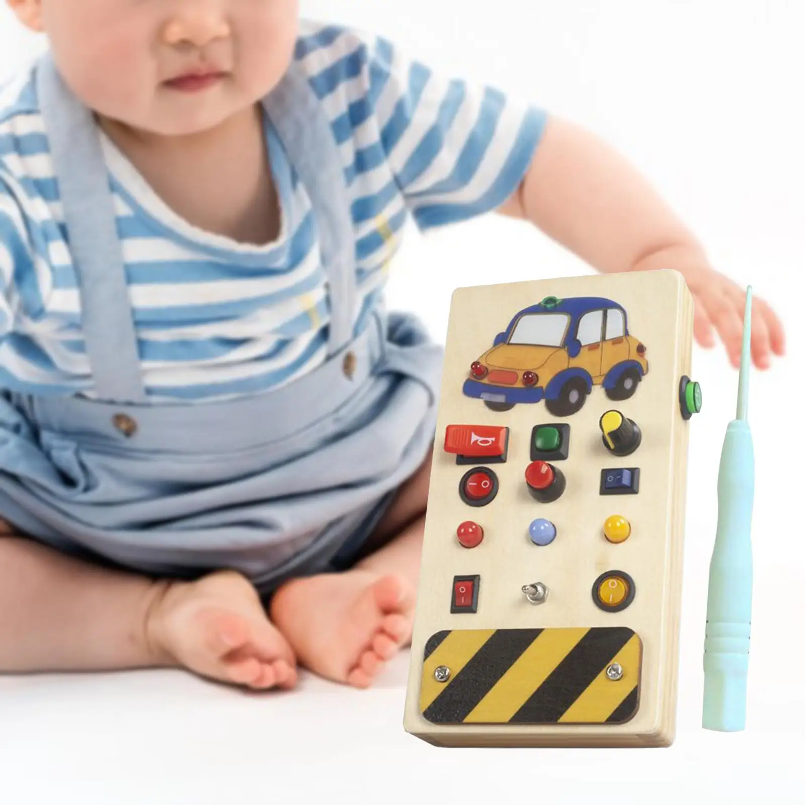 Tablero sensorial Montessori para niños pequeños, juguete educativo de actividad, regalo de cumpleaños