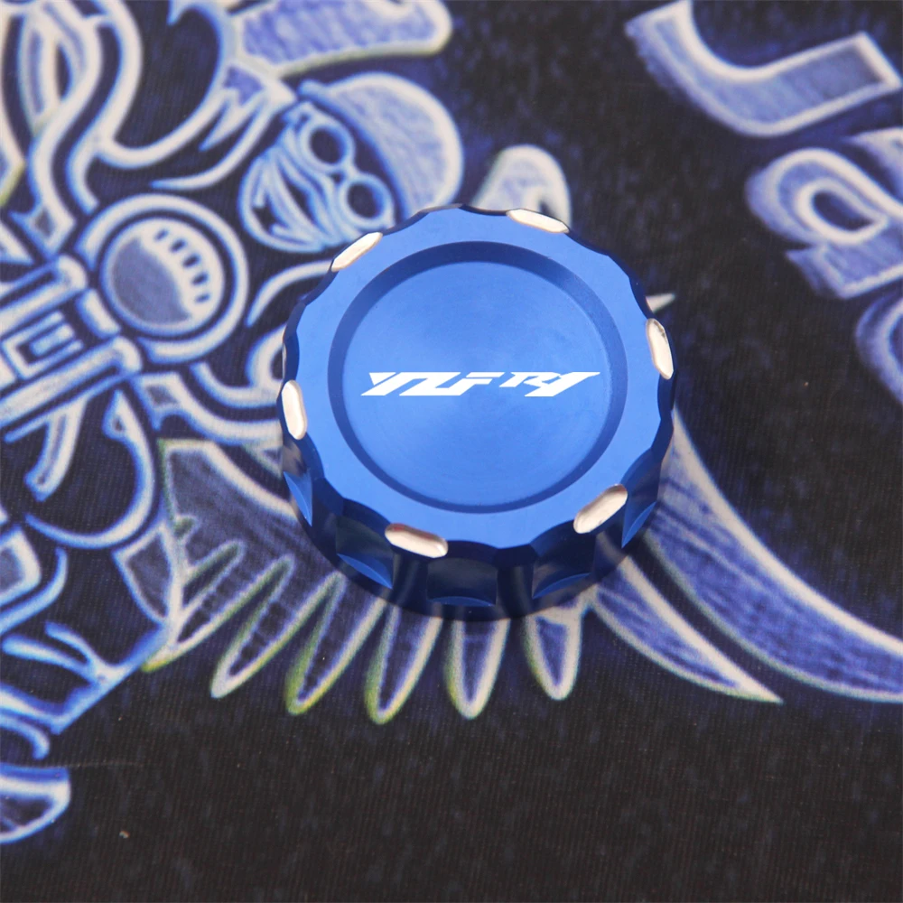

Motorcycle CNC Rear Brake Fluid Oil Reservoir Cover Cap For YAMAHA YZF R1 2009-2020 YZFR1