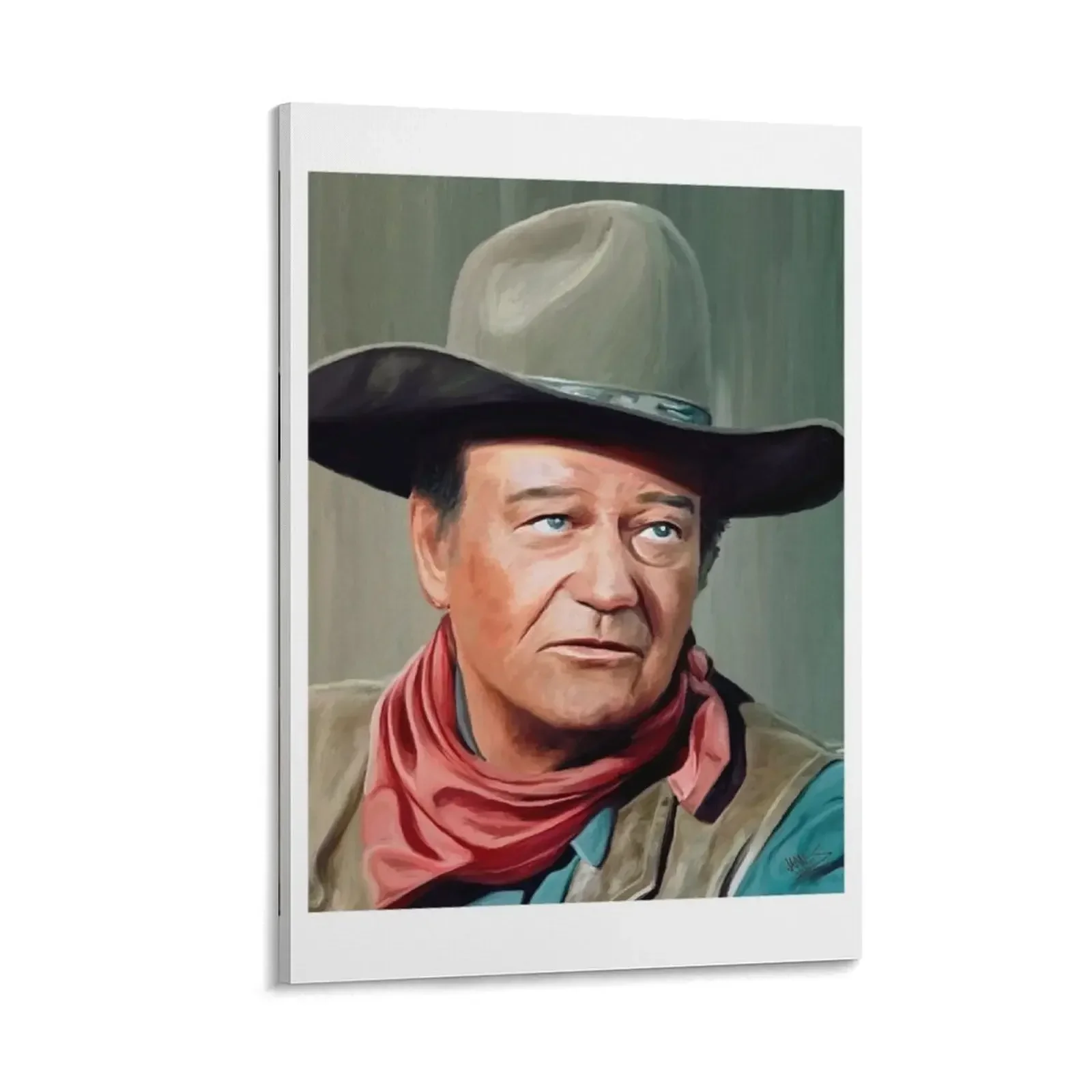 

Celebrity Portrait John Wayne Canvas Painting luxury home decor home decoration accessories decoration for the room