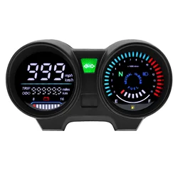Popular Motorcycle Odometer Assembly Modified Electronic Tachometer CG125 Accessories Motorcycle Instrument Panel for Titan 150