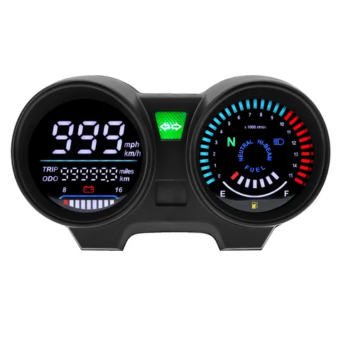 Цифровой Светодиодный Спидометр Для Мотоциклов Honda CG150 Fan150 Titan 150 2010-2022, Водонепроницаемый, С Индикатором Оборотов