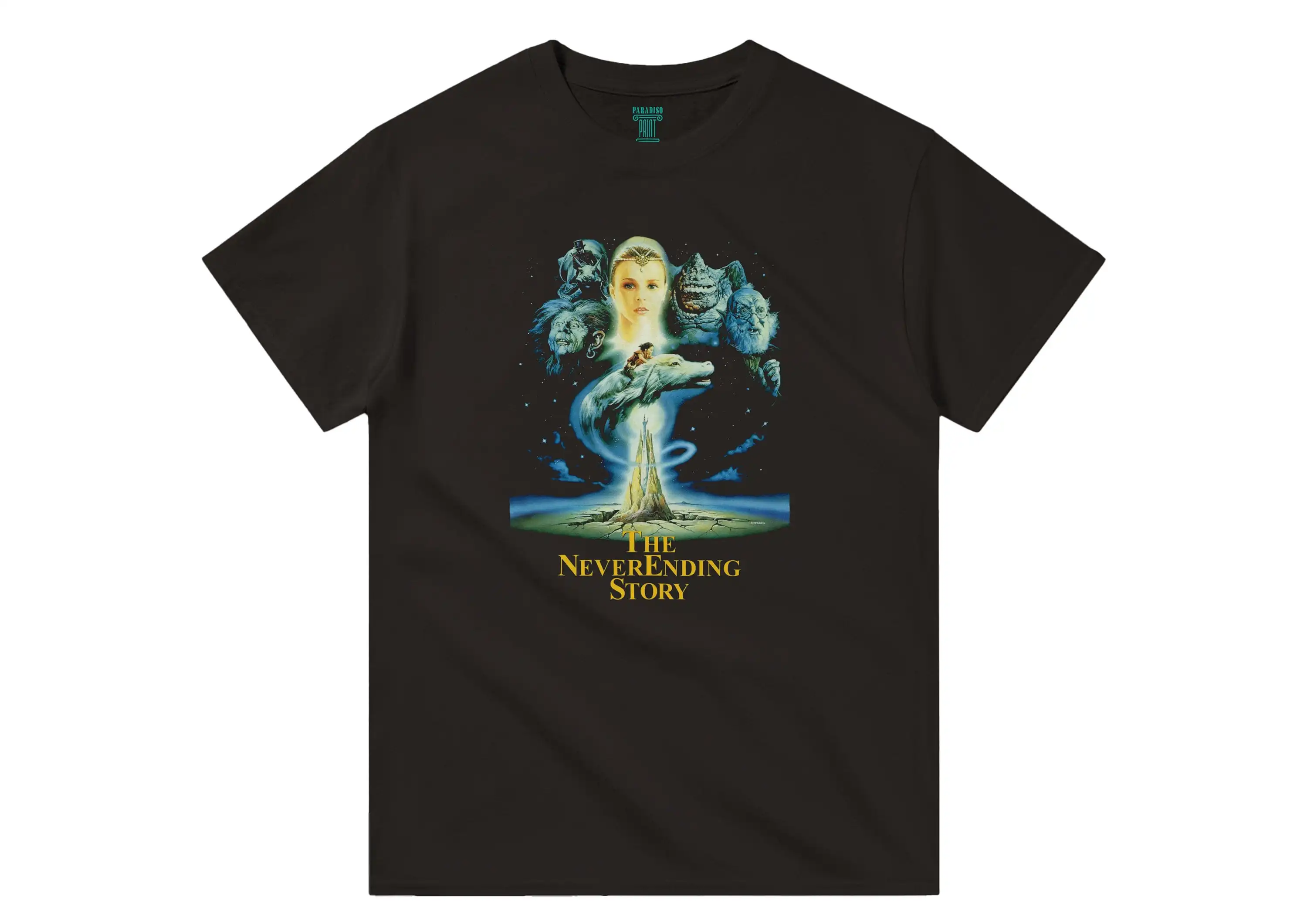 The Neverending Story Die Unendliche Geschichte Wolfgang Petersen 1984 Eng Ed Hq Movie Print T Shirt Heavyweight Crewneck