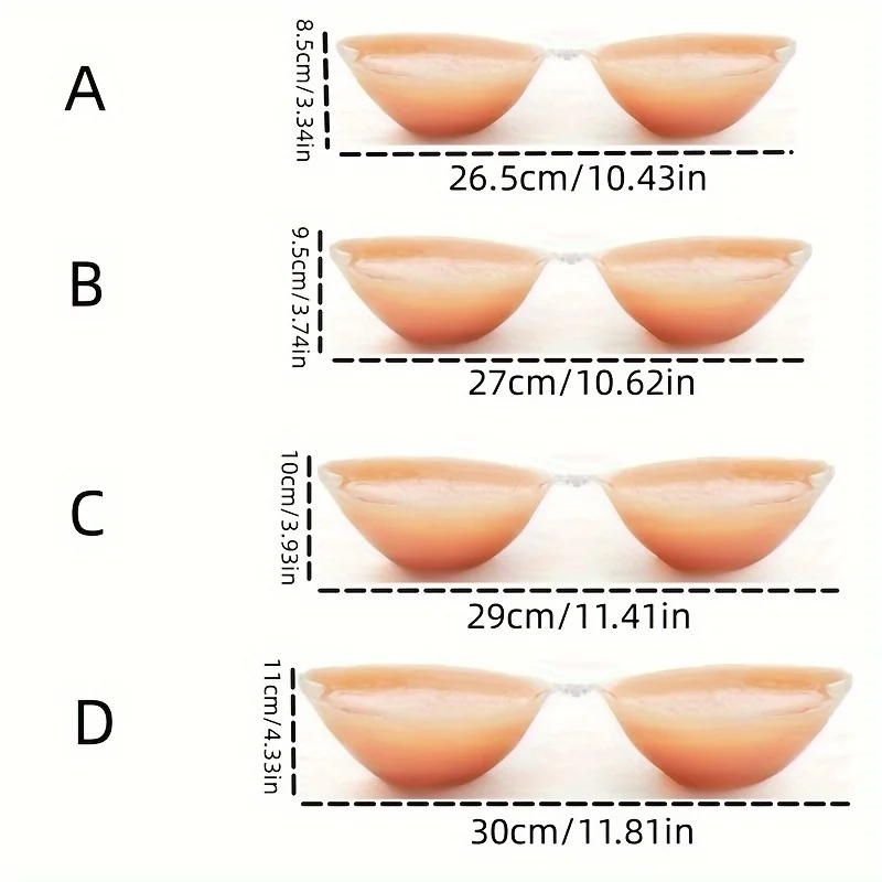 Thickened Silicone Nipple Covers,Invisible Self-adhesive Breast Lift Pasties,for Wedding Sticky Reusable with Transparent Straps