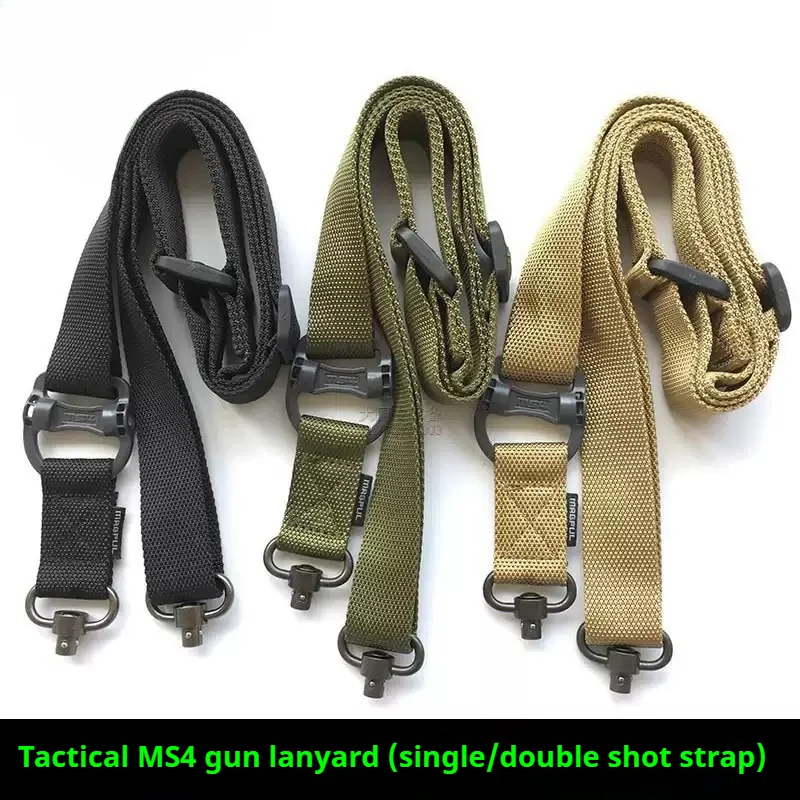 

Single-point harness, dual-point harness, MS2/MS3/MS4 harness, tactical multi-functional shoulder strap, lanyard, toy