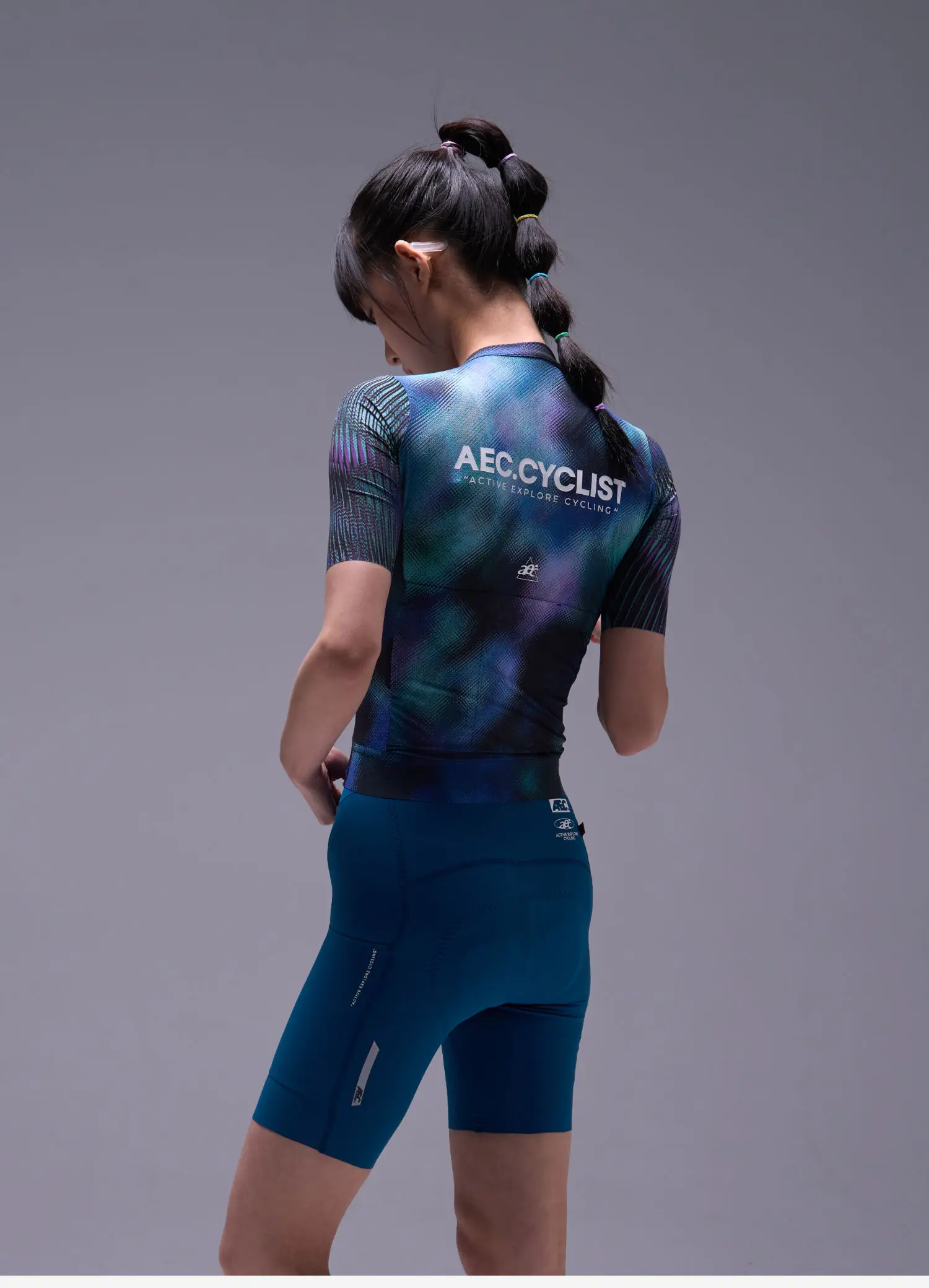 AEC YAOYING Serie Herren-Radtrikot Damen Slim Pro Bike Tops 2026 Sommer Kurzarm Fahrrad-Shirts Schnelltrocknend – Detail 18
