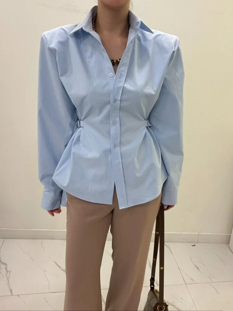 

Шикарные повседневные женские подушечки Irt Oulder Pads ранней весны, утягивающий дизайн, удобный дышащий хлопок