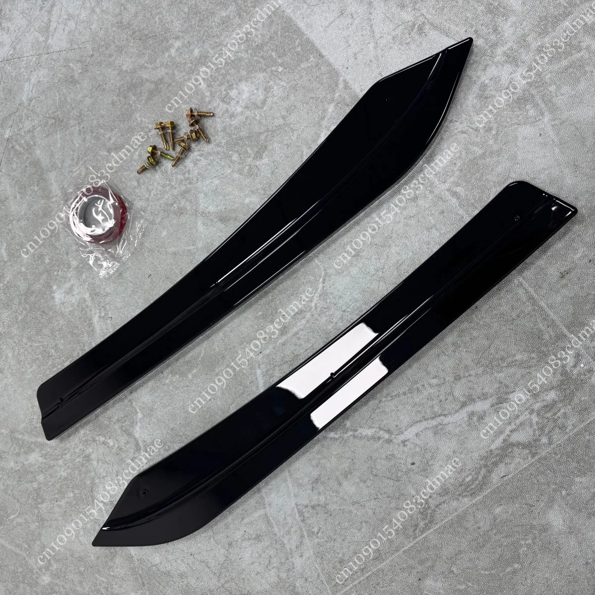 Car Side Skirts For BMW 5 Series F10 F11 2011-2017 Rear Bumper Canards Splitter Winglet Diffuser Flaps Corner Guard Body Kits view 5