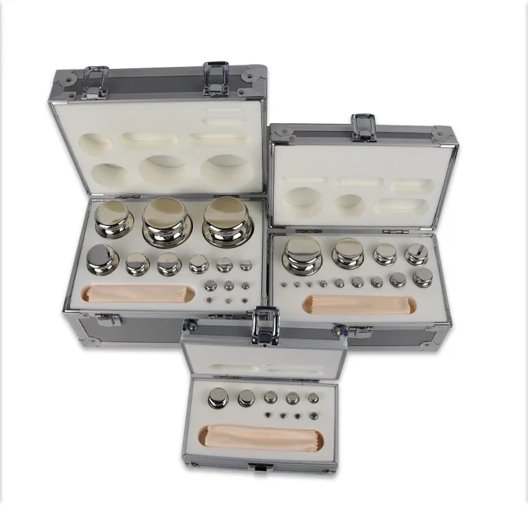 Veidt Weighing E2 Class 1mg - 100g Calibration Mass Weight Set Standard Weights for Calibration Test Weight for Balance