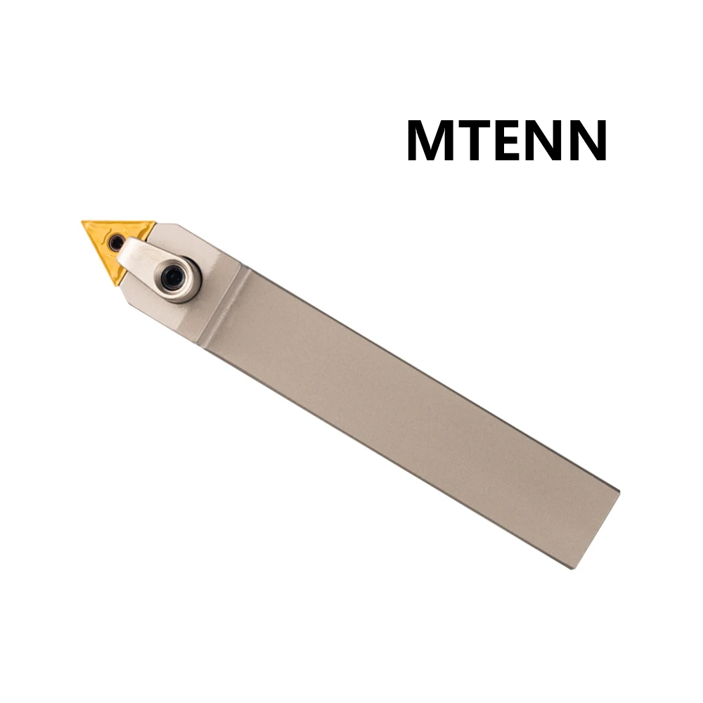 LIHAOPING MTENN MTENN1616H16 MTENN2525M16 White Nickel Plated Turning Tools MTENN1616 MTENN2525 CNC Lathe Cutter Holder TNMG16