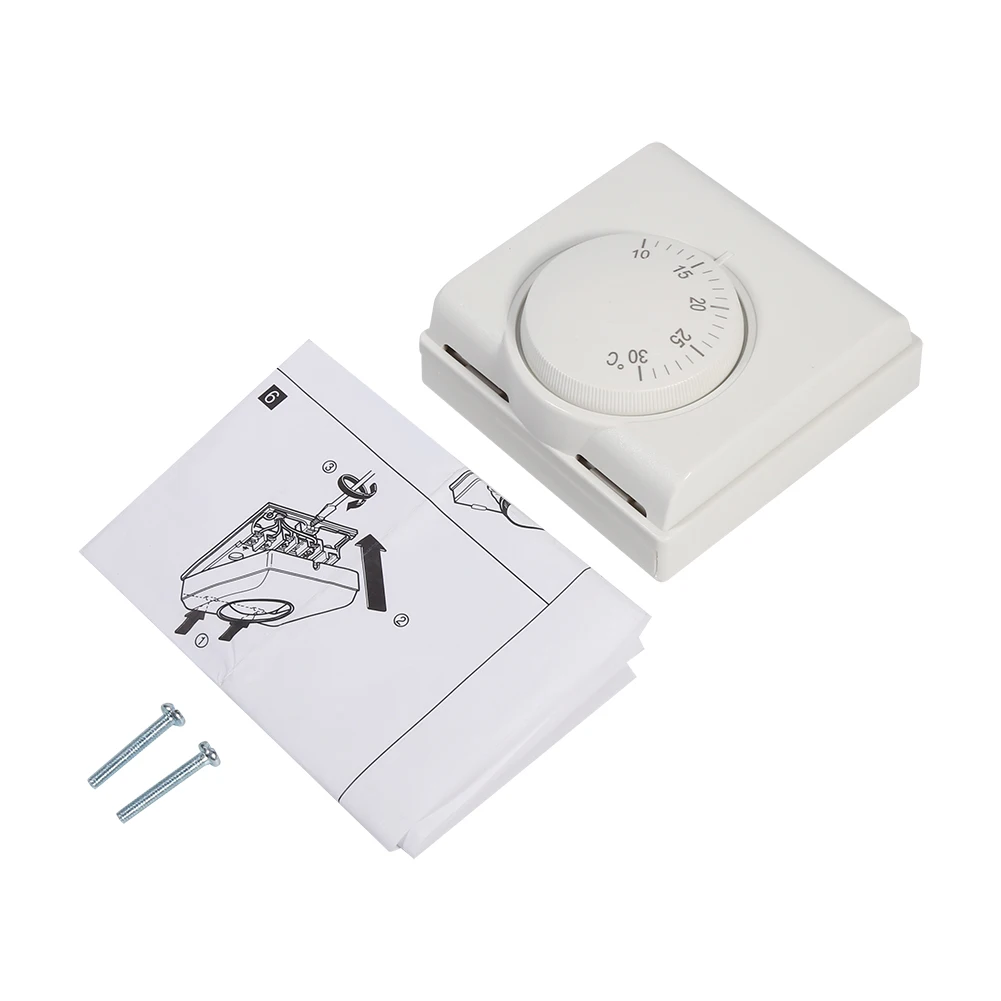 Thermostat de contrôleur de température mécanique de pièce, interrupteur pour climatisation centrale