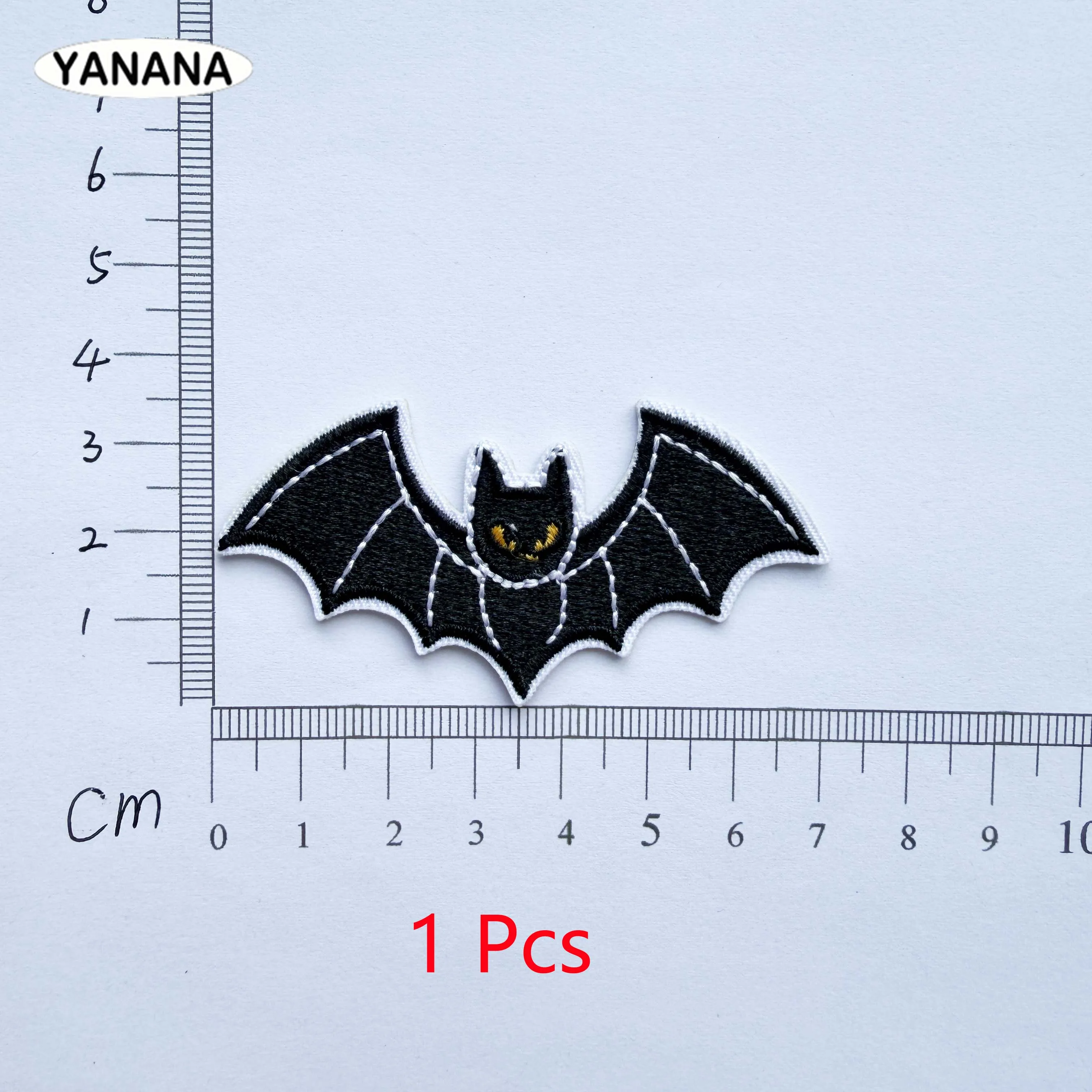 Spider Bat Iron On Patch Embroidered Patches For Clothing DIY Patches On Clothes For Bag Jacket Applique Badges Sewing Stickers 6