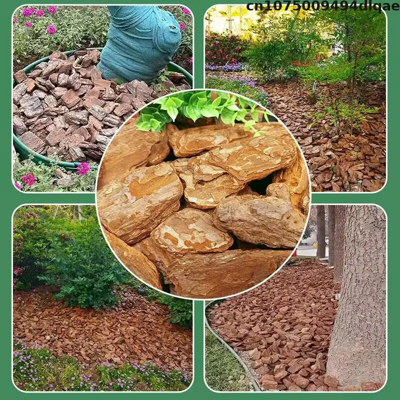 500g Fermented Pine Bark Substrate Multiple Grades 3-6/6-9/9-12/12-18/18-35/30-50/50-80mm Organic Growing Media Fertilizer