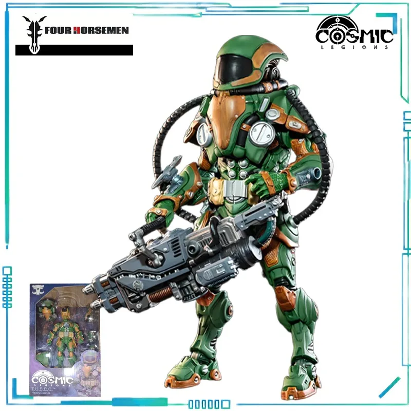 Four Horsemen Studios 正規品 Cosmic Legion シリーズ スペシャルリリース Crazy Walther Fisher Reese T.U.5。 C.C. ヘビーガンナー可動