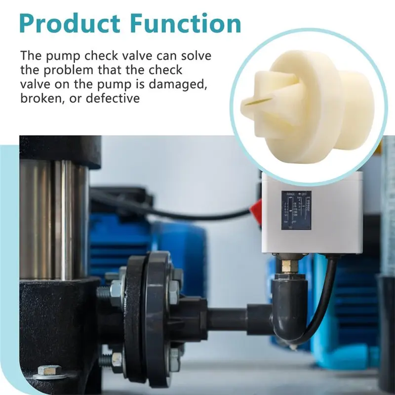 【 الجمعة السوداء】5 قطع غيار صمام فحص منقار البط لمضخة الاستنر والمضخات الأخرى