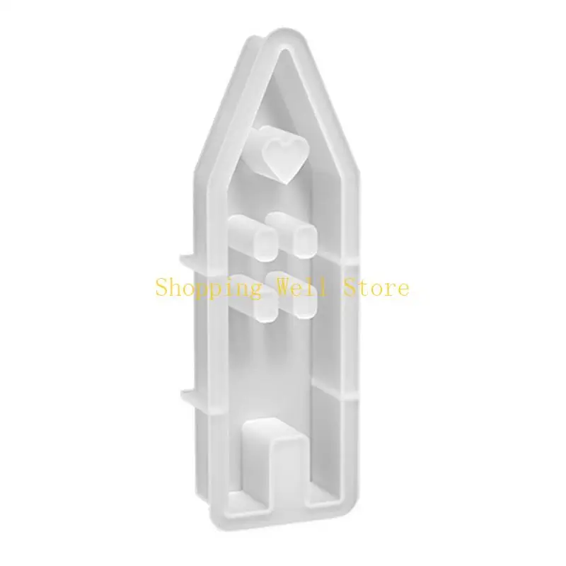 KX4B House Form Kerzenform für DIY -Kerze