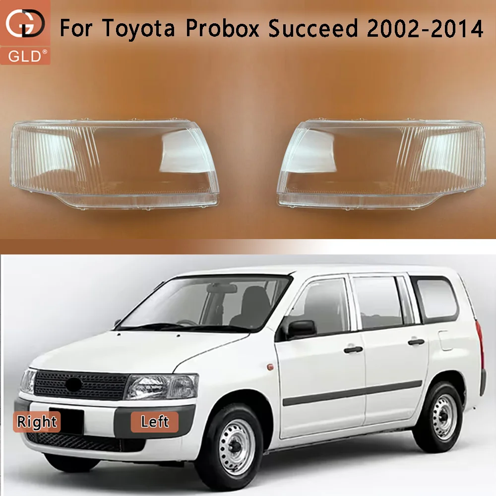 

For Toyota Probox Succeed 2002-2014 Headlamp Cover Shade Transparent Lampshade Headlight Shell Plexiglass Replace Original Lens