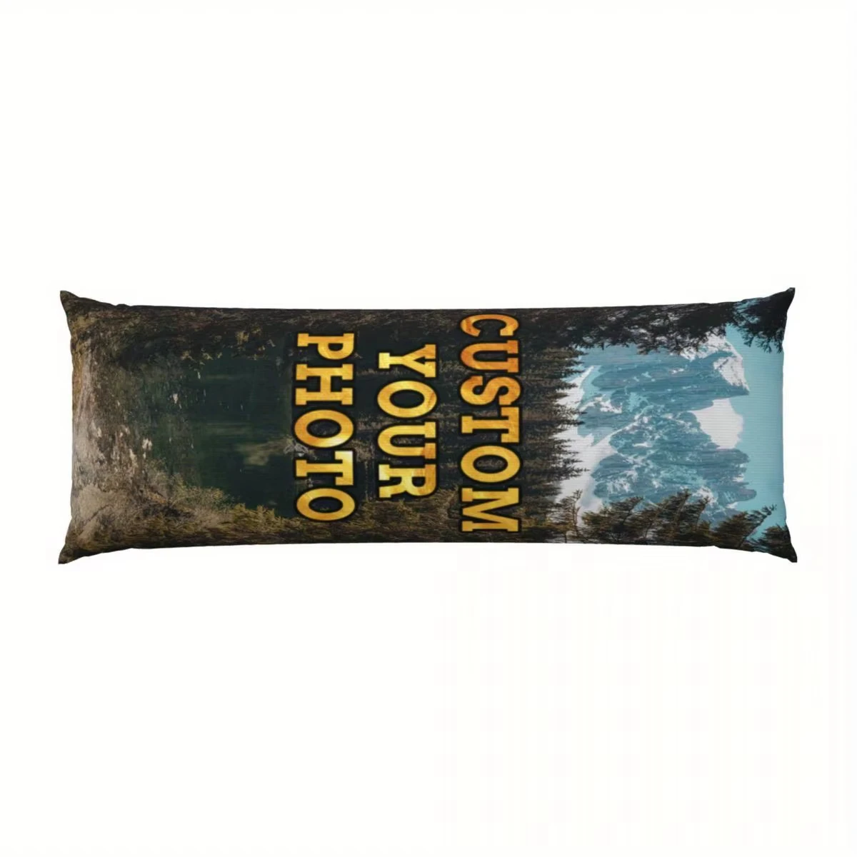 Personalized Custom Your Own Image Long Body Pillow Case 1PC 2D DIY Print Cushion Cover Pillowcase Without Insert