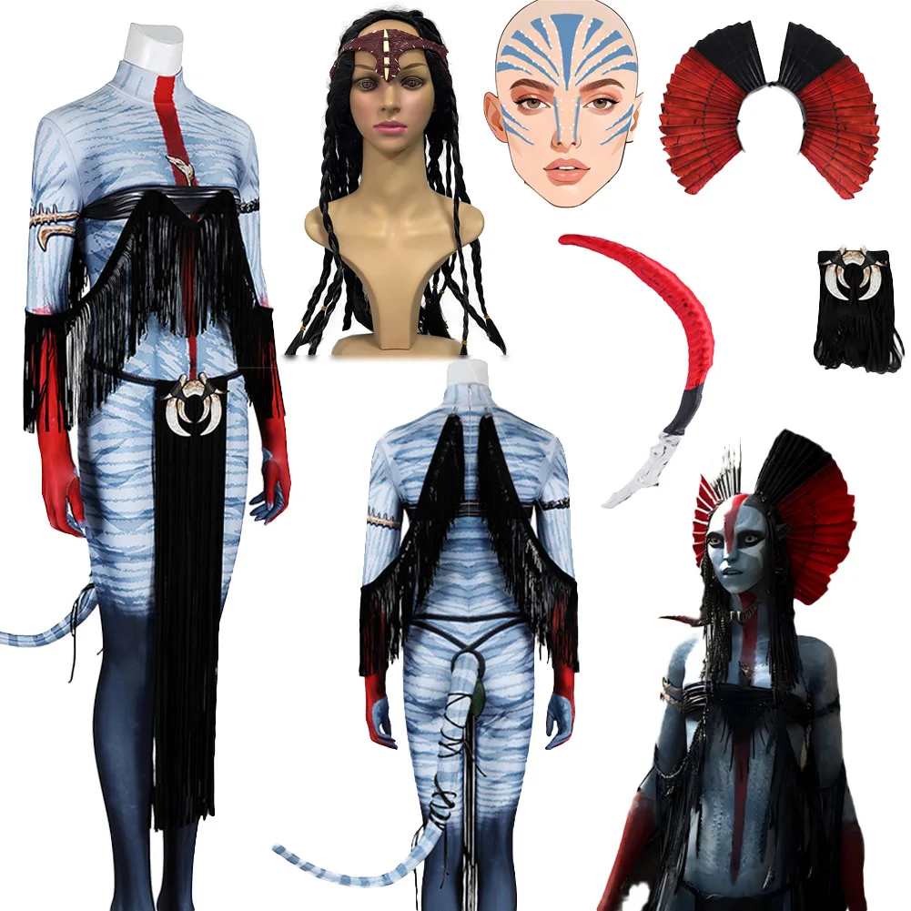 

Fantasia 2025 Avatar of Fire Ash Chief Varang Cosplay Clothing Movie Disfraz Costume Women Halloween Carnival Party Clothes