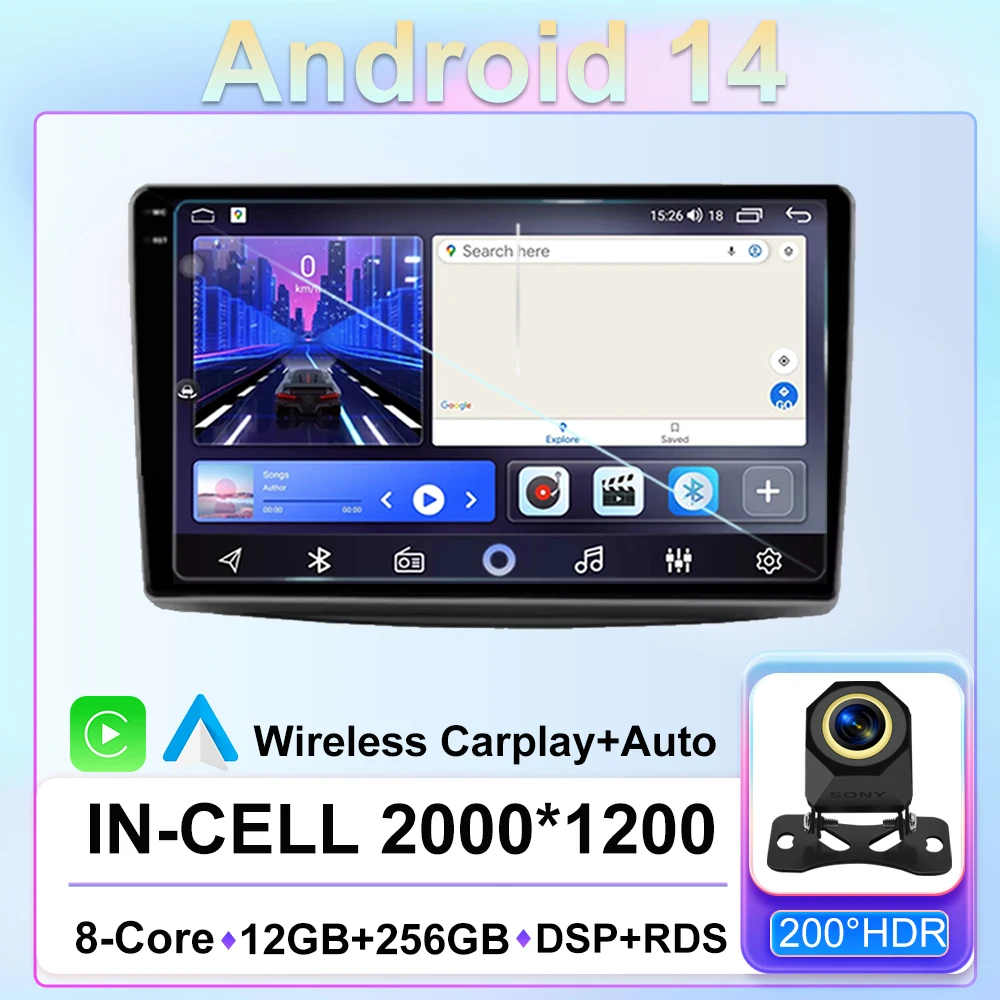 

Android 14 Car Radio Stereo For Alfa Romeo MiTo 955 2008-2016 Auto Cireless Carplay GPS Navigation Multimedia Video Player 2Din