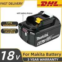 NEW 18650 Original Makita tools18V Battery for 18v drill Replacement Batteries LXT BL1830B BL1850B BL1860B BL1815 BL1830 BL1840